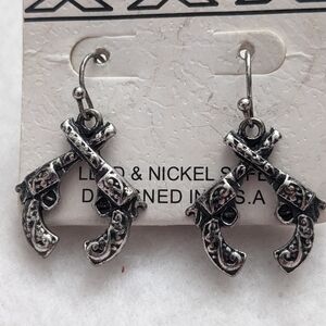 Pistol Earrings